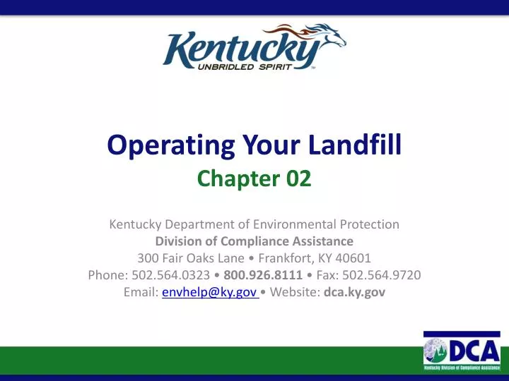 operating your landfill chapter 02
