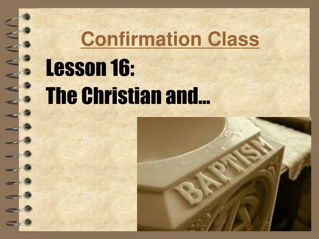 PPT - Confirmation Class PowerPoint Presentation, free download - ID ...