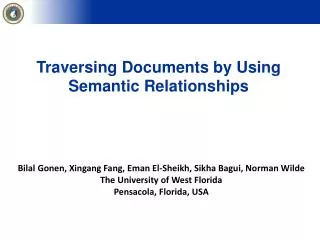 Traversing Documents by Using Semantic Relationships