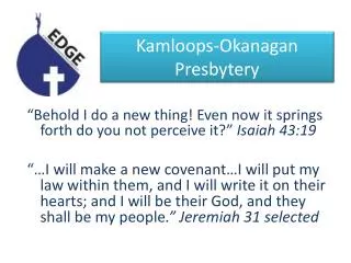 Kamloops-Okanagan Presbytery