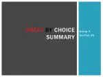 Great by Choice Summary - slide 1