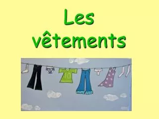 les v tements