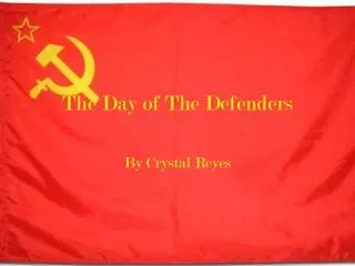 The Day of The Defenders