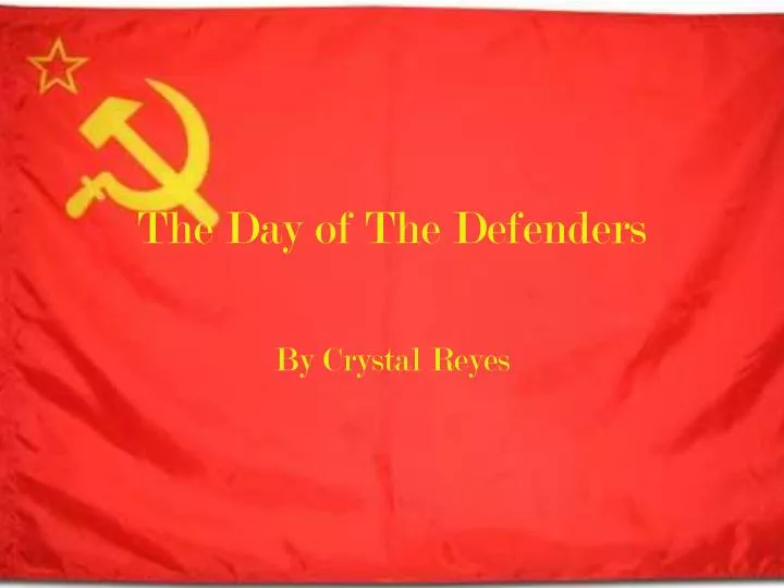 the day of the defenders