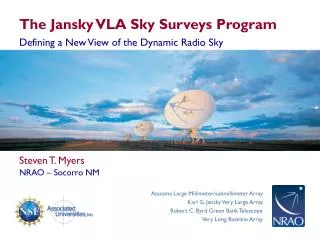 The Jansky VLA Sky Surveys Program
