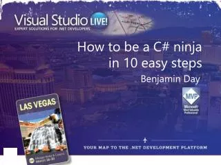 How to be a C# ninja in 10 easy steps