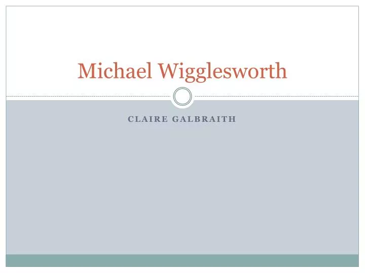 michael wigglesworth