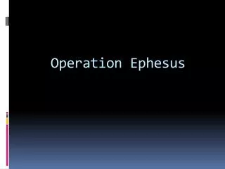 Operation Ephesus