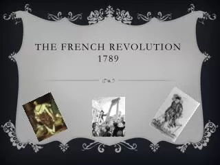 The french revolution 1789