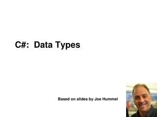 C#: Data Types