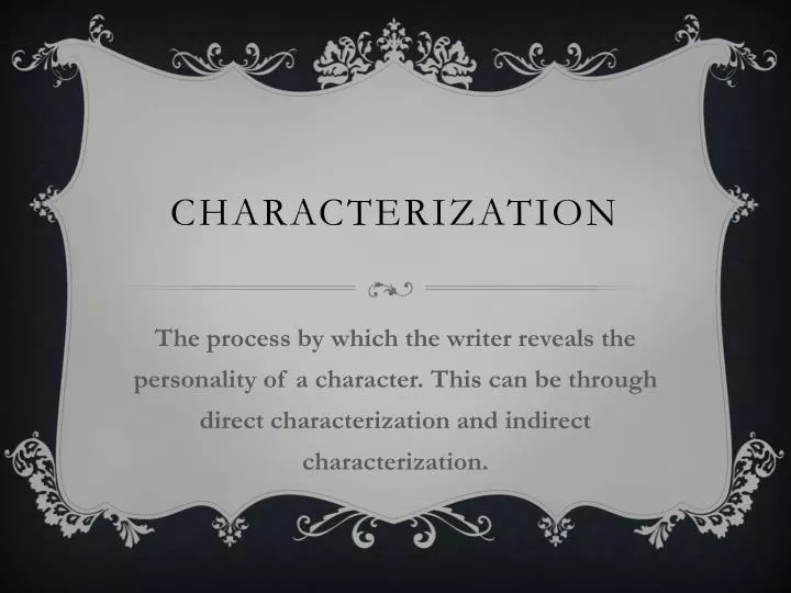 characterization