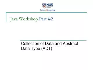 Java Workshop Part #2