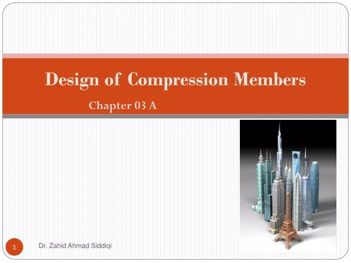 design of compression members