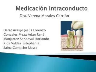 medicaci n intraconducto