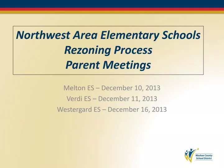 northwest area elementary schools rezoning process parent meetings