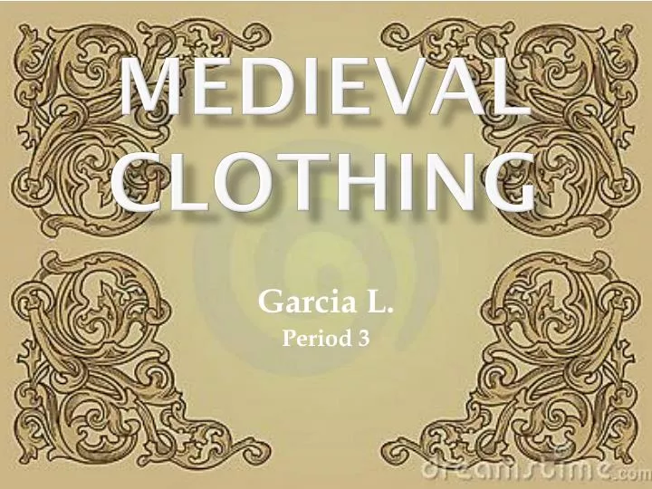 medieval clothing