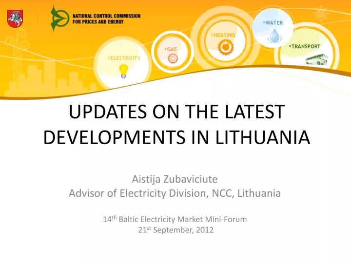 updates on the latest developments in lithuania