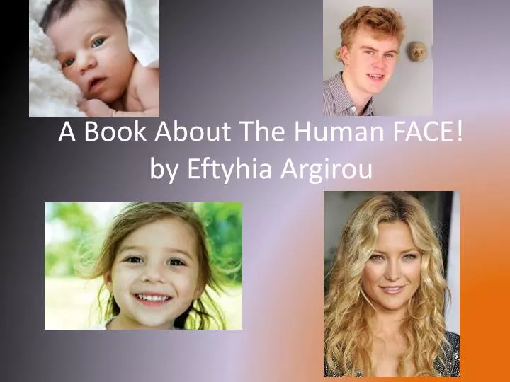 a book about the human face by eftyhia argirou