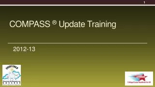 COMPASS ® Update Training