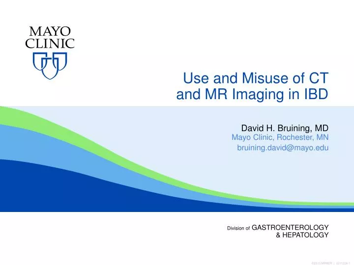 use and misuse of ct and mr imaging in ibd