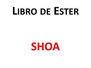 libro de ester