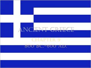 A ncient greece