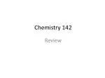 Chemistry 142 - slide 1
