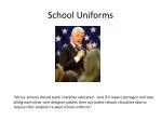 School Uniforms - slide 1