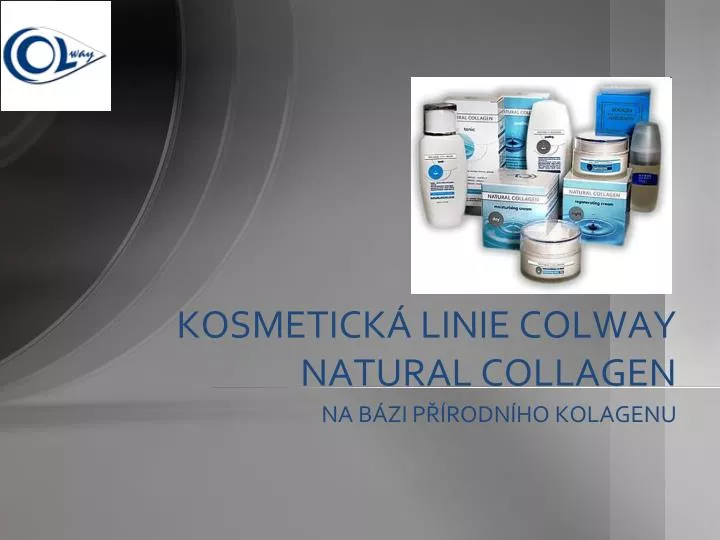 kosmetick linie colway natural collagen