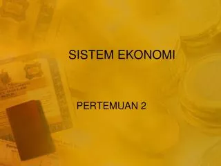 sistem ekonomi