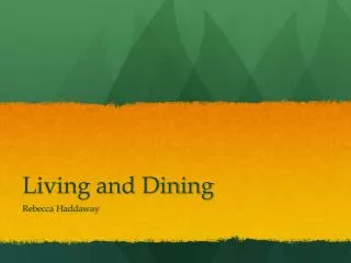 living and dining