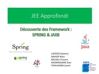 jee approfondi