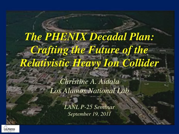 the phenix decadal plan crafting the future of the relativistic heavy ion collider