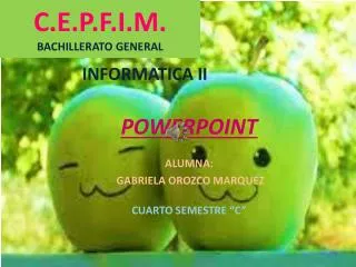 c e p f i m bachillerato general