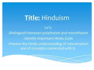 title hinduism