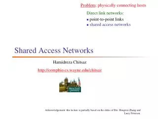 Shared Access Networks