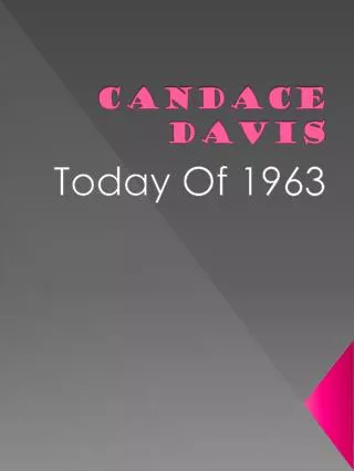 Candace Davis