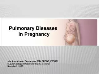 Pulmonary Diseases in Pregnancy