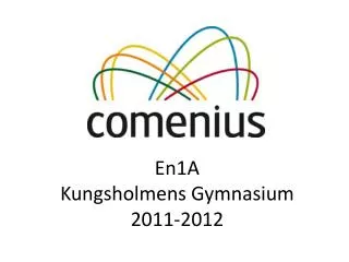 En1A Kungsholmens Gymnasium 2011-2012
