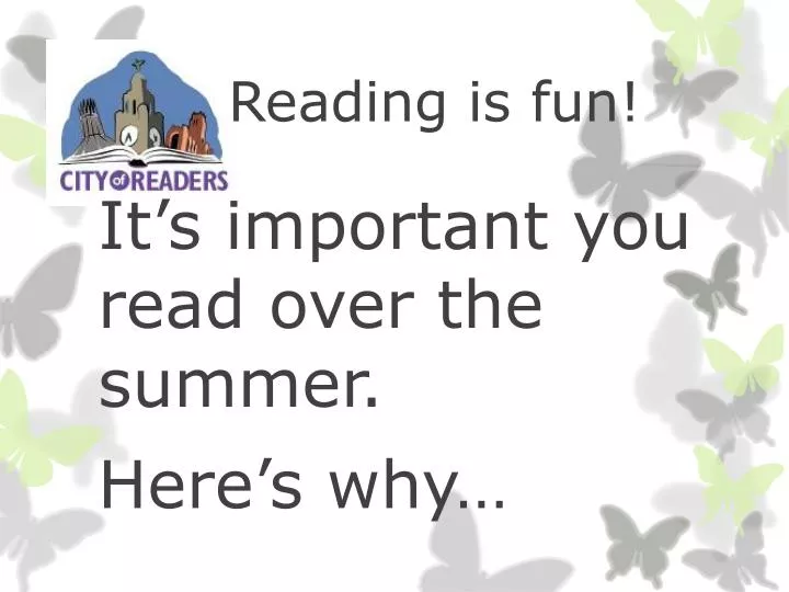 reading is fun