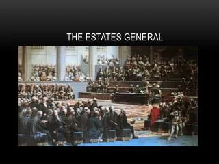 the estates general