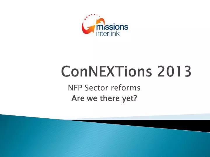 connextions 2013