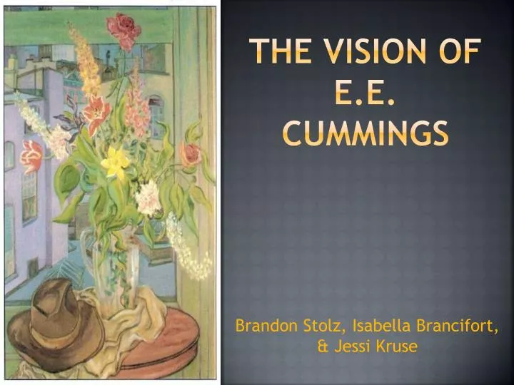 the vision of e e cummings