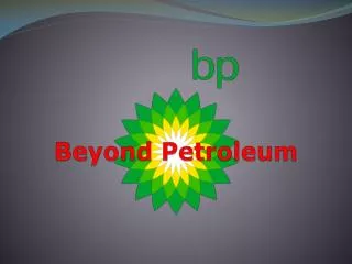 beyond p etroleum