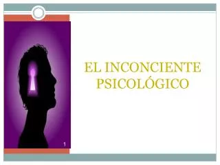 el inconciente psicol gico