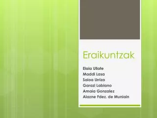 eraikuntzak