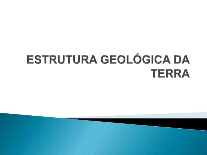 estrutura geol gica da terra