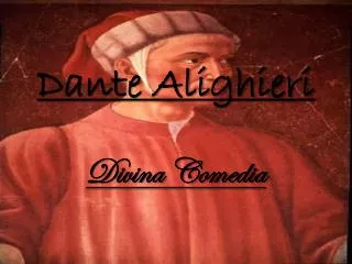 dante alighieri