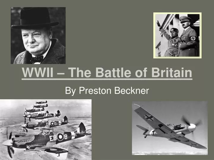 wwii the battle of britain