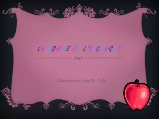 l a p o m m e e t l e s c a r g o t